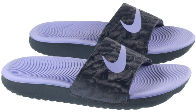 Nike kawa 2025 slide purple