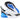 Nike Shoes Kids Air Max 270 White Signal Blue Black For:Boys, For:Girls, For:Kids, Type:Shoes - Kids Age 6 - 10