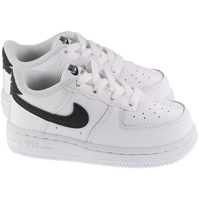 Nike Shoes Infants Air Force 1 White Black For:Boys, For:Girls, For:Kids, Type:Shoes - Infant Age 1 - 5