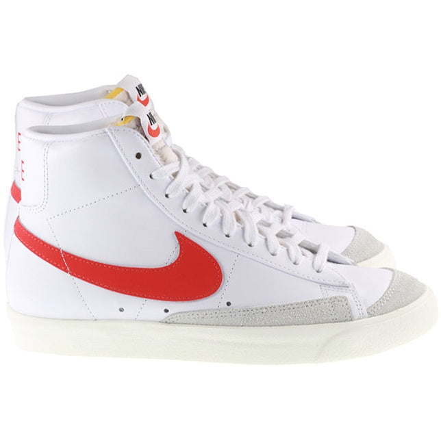 Nike Shoes Womens Blazer Mid 77 White Habanero Red For:Women, Type:Trainers