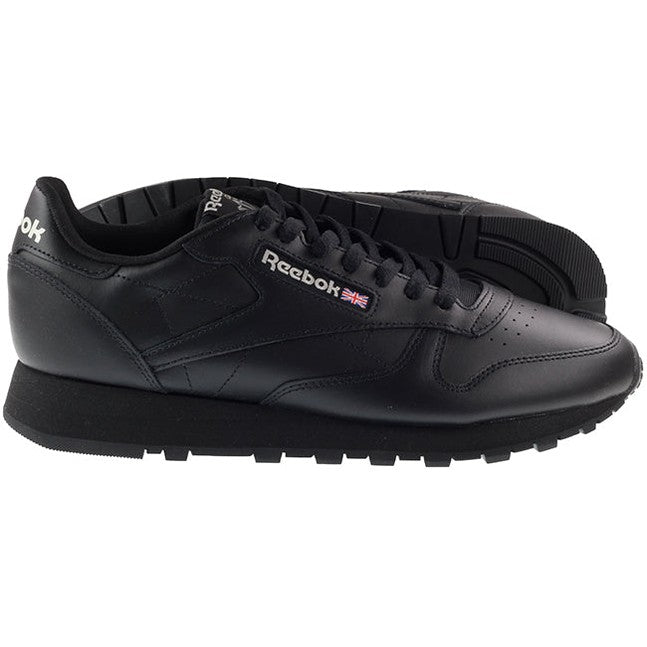 Black reebok classic trainers uk Clearance