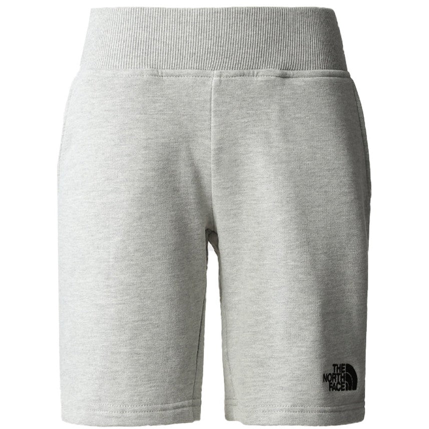 The North Face Kids Cotton Shorts Light Grey Heather For:Boys, For:Girls, For:Kids, Type:Shorts