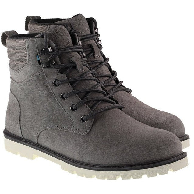 Toms Shoes Mens Ashland 2.0 Boot Water Resistant Cement For:Men, Type:Boots & Shoes