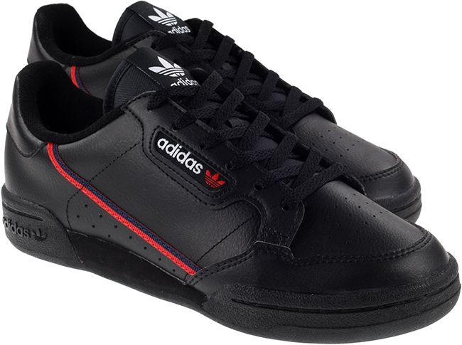 Adidas Originals Trainers Juniors Continental 80 Black Navy Red