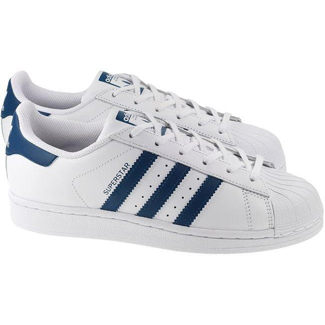 Adidas originals white and blue Outlet