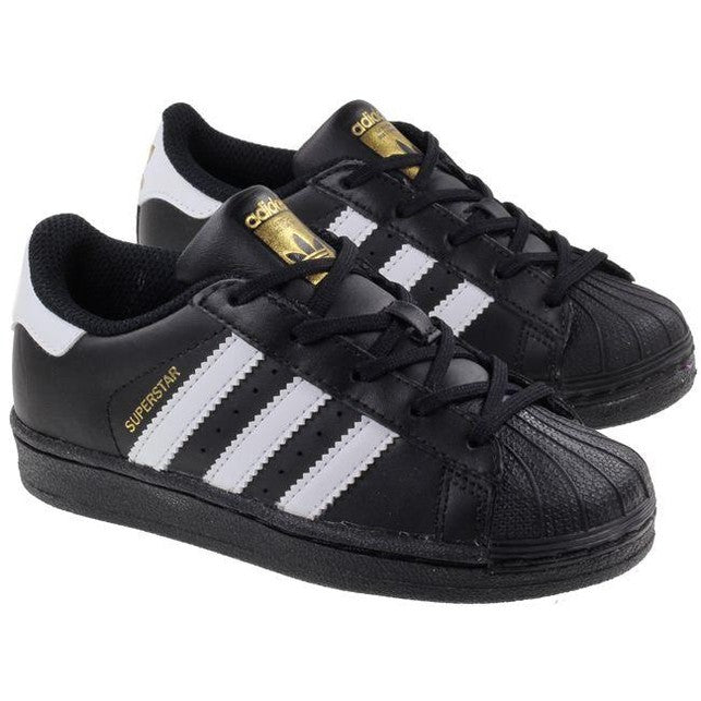 Adidas Originals Trainers Kids Superstar Black Cloud White For:Boys, For:Girls, For:Kids, Type:Shoes - Kids Age 6 - 10