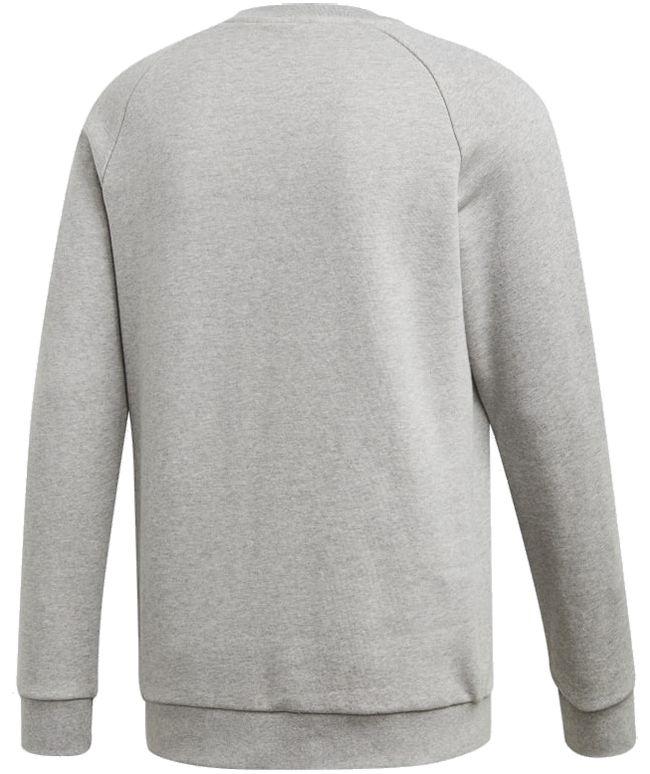Adidas Originals Mens Essential Sweatshirt Medium Grey Heather White