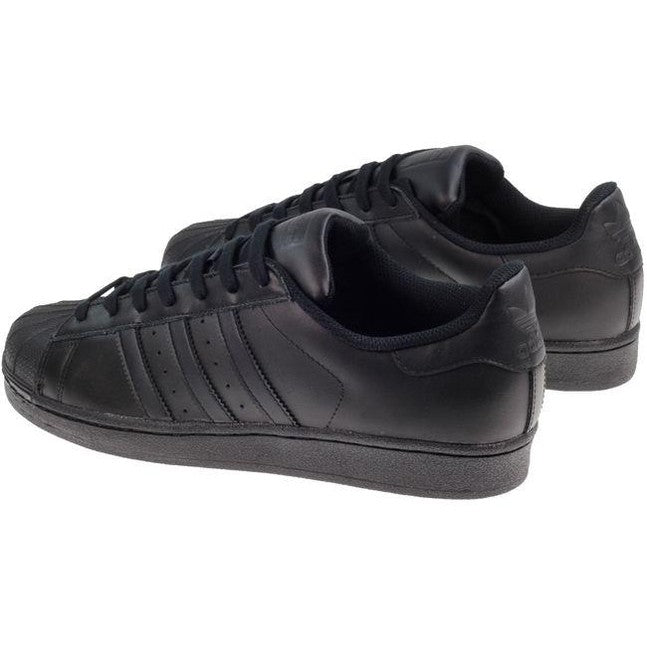 Adidas black superstar foundation trainers youth Clearance