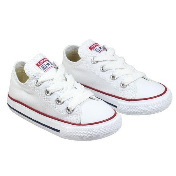 Converse Shoes Infants All Star Low White For:Boys, For:Girls, For:Kids, Type:Shoes - Infant Age 1 - 5