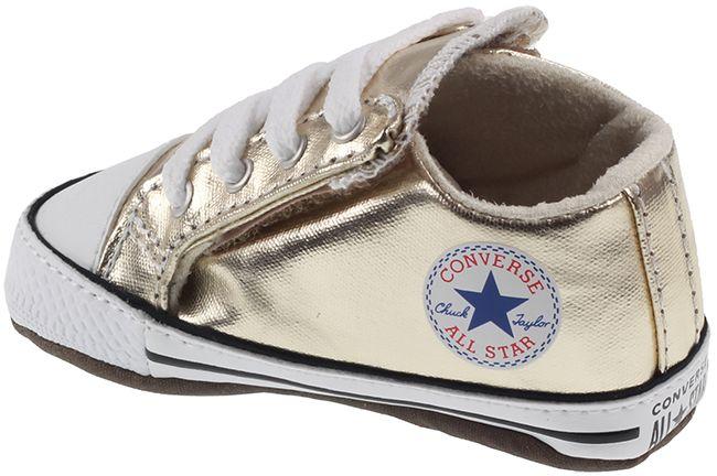 Converse Shoes Infants Chuck Taylor Cribster Mid Light Gold