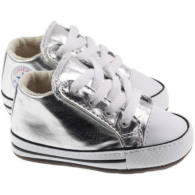 Metallic infant converse Clearance