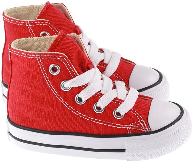 Converse Shoes Infants Chuck Taylor Hi Red