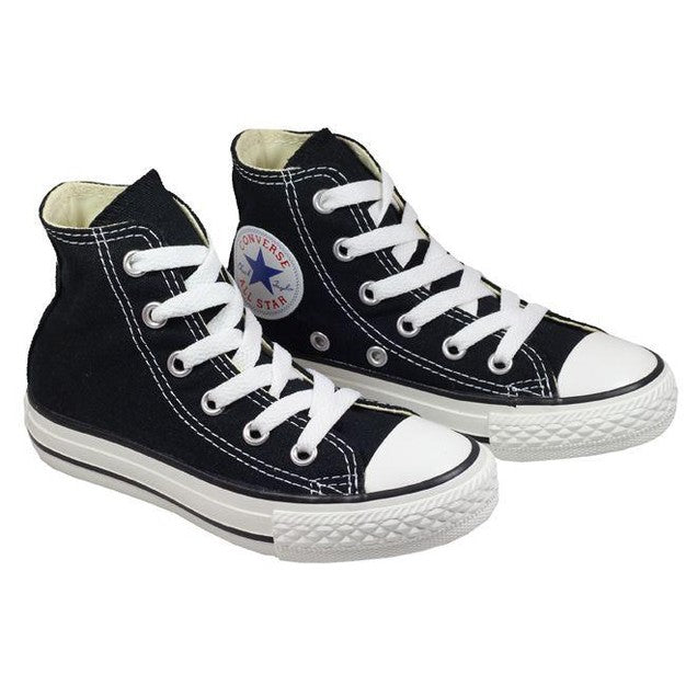 Converse Shoes Kids All Star High Black White For:Boys, For:Girls, For:Kids, Type:Shoes - Kids Age 6 - 10