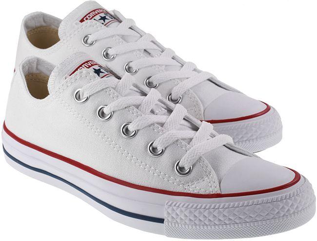 Converse Mens Shoes All Star Ox Low Optical White