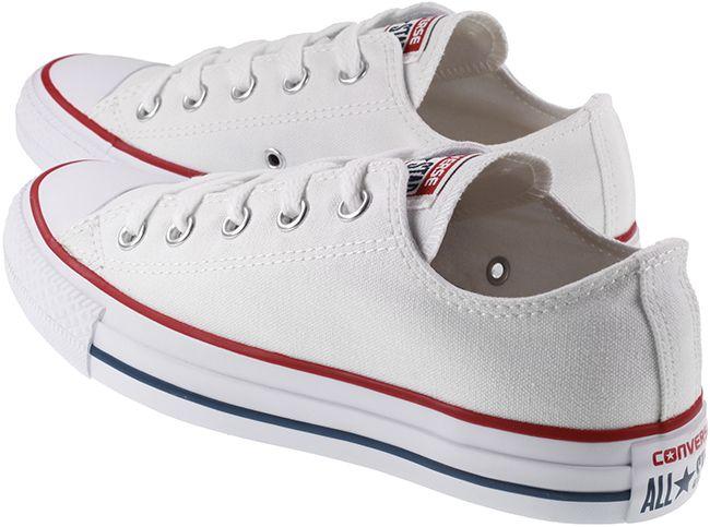 Converse Mens Shoes All Star Ox Low Optical White