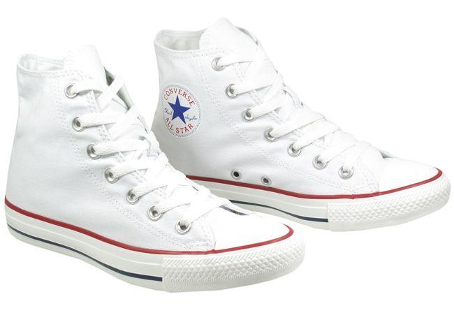 Converse Womens Shoes Allstar High Optical White