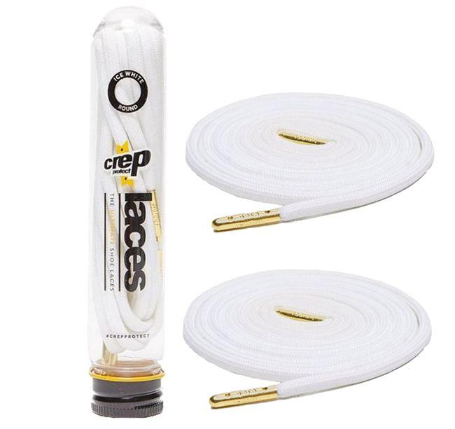 Crep Protect Shoe Laces White