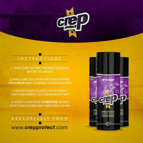 Crep Protect Rain and Stain Repellent Spray