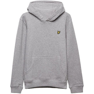Lyle And Scott Juniors Classic OTH Hoody Fleece Grey Heather For:Boys, For:Girls, For:Kids, Type:Hoodies
