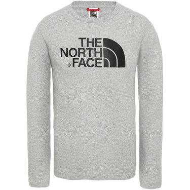 The North Face Kids Easy Long Sleeve T Shirt TNF Light Heather Grey For:Boys, For:Girls, For:Kids, Type:T-Shirts & Vests