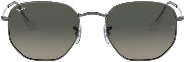 Ray-Ban Sunglasses Hexagonal Gunmetal Grey Gradient