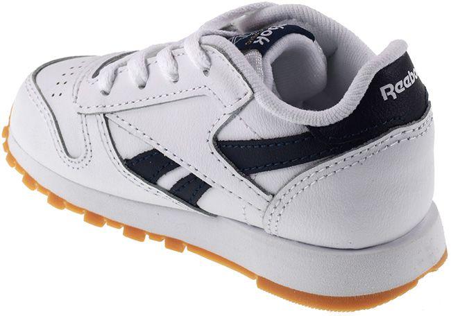 Reebok Trainers Infants Classic Leather White Collegiate Navy