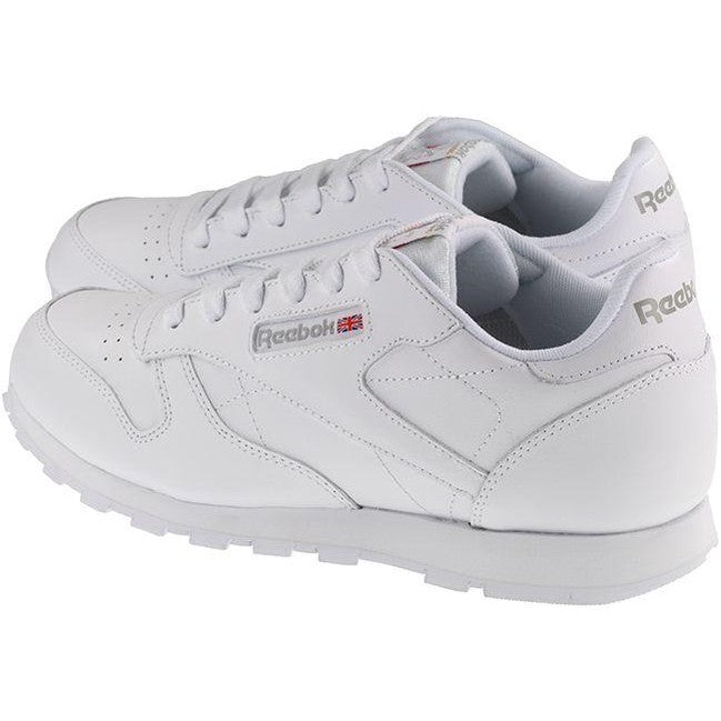 Reebok classic leather junior trainers Clearance