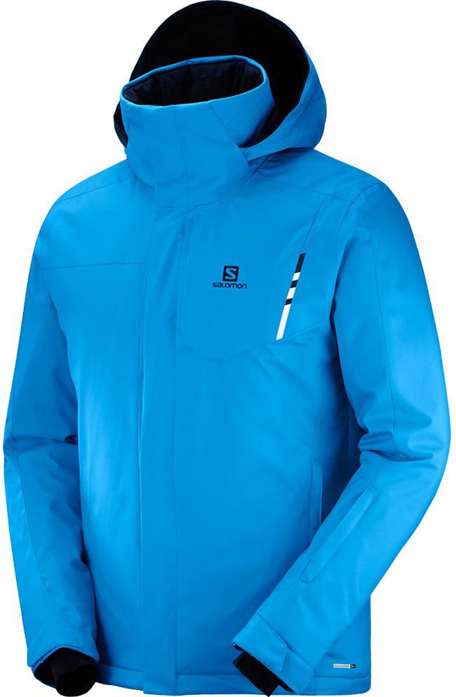 Salomon Ski Clothing Mens Icefrost Jacket Hawaiian Surf Blue | Landau Store