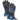 Hestra Ski Gloves Gauntlet CZone JR Dark Navy Turquoise For:Boys, For:Girls, For:Kids, Type:Ski Accessories, Type:Ski Gloves
