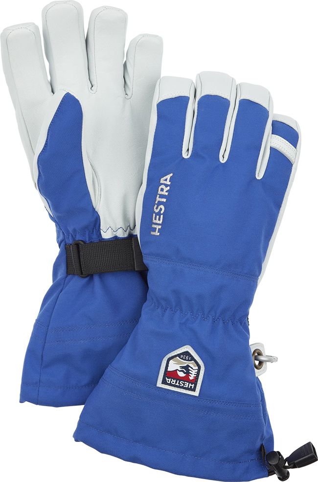 Hestra Ski Gloves Army Leather Heli Ski Royal Blue I Landau