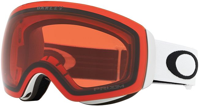 Oakley Mens Ski Goggles Flight Deck XM Matte White Prizm Rose I Landau