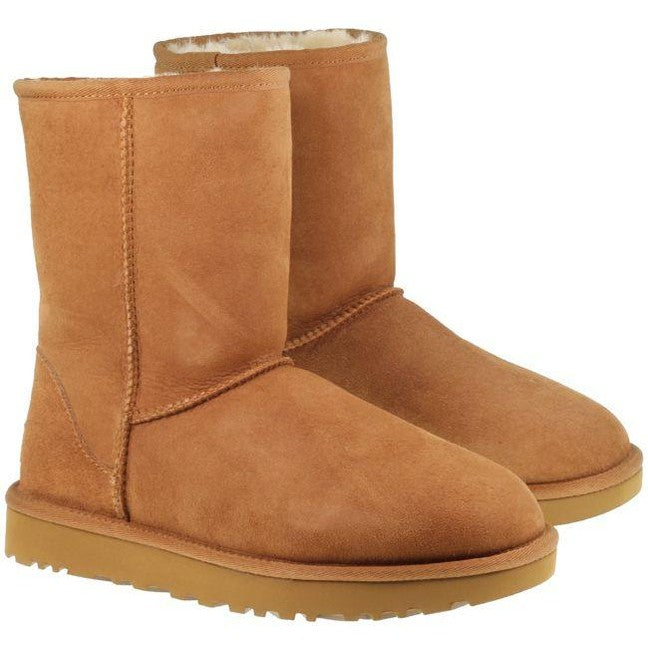 Ugg Boots Womens Classic Short II Chestnut For:Women, Type:Boots & Shoes