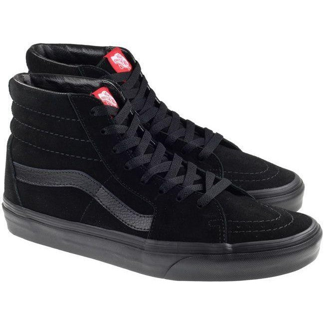 Vans Trainers Womens SK8 Hi Suede Black Black For:Women, Type:Trainers